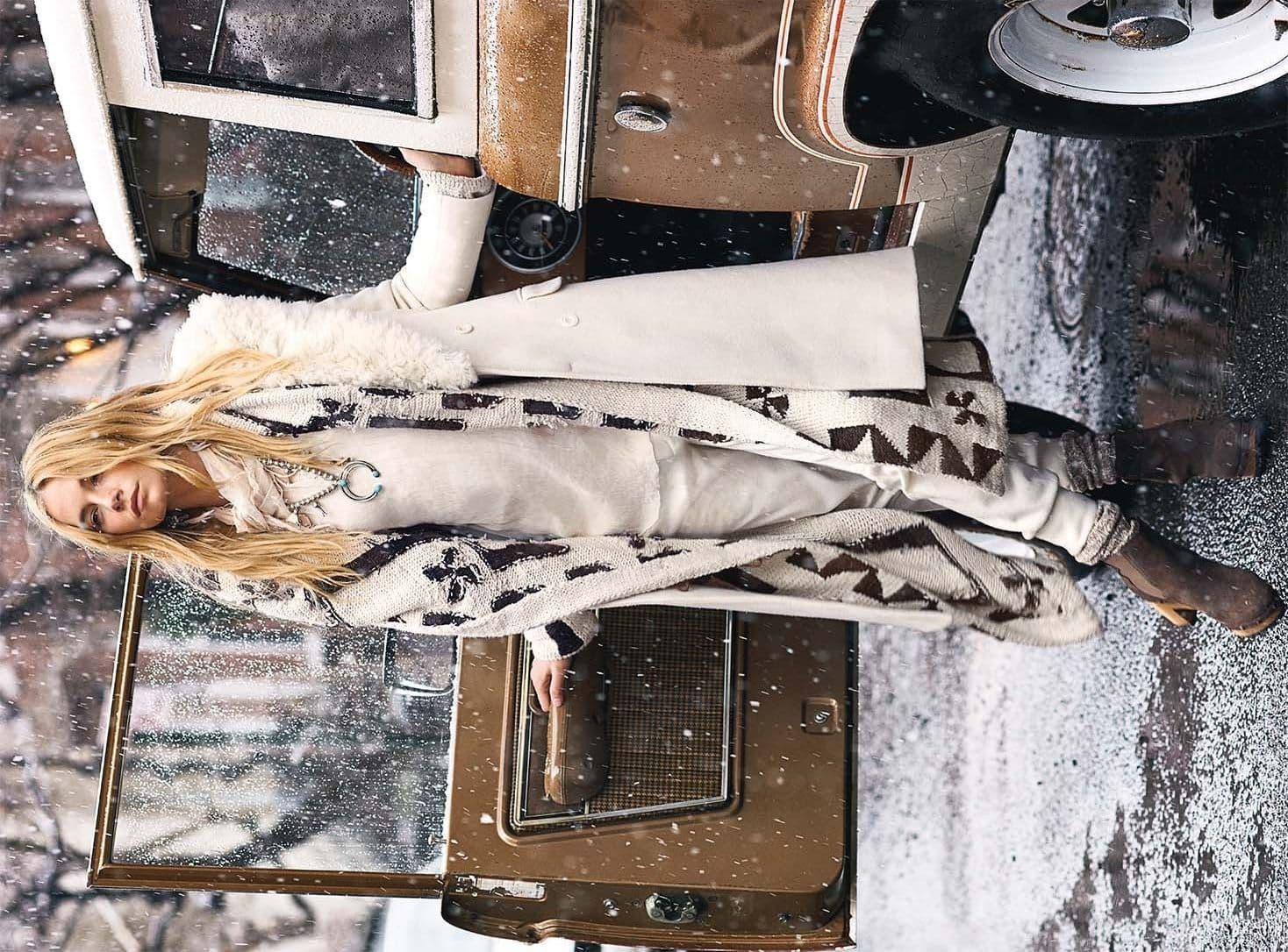 Goza el invierno con estilo bohemio, abrigador y colorido
